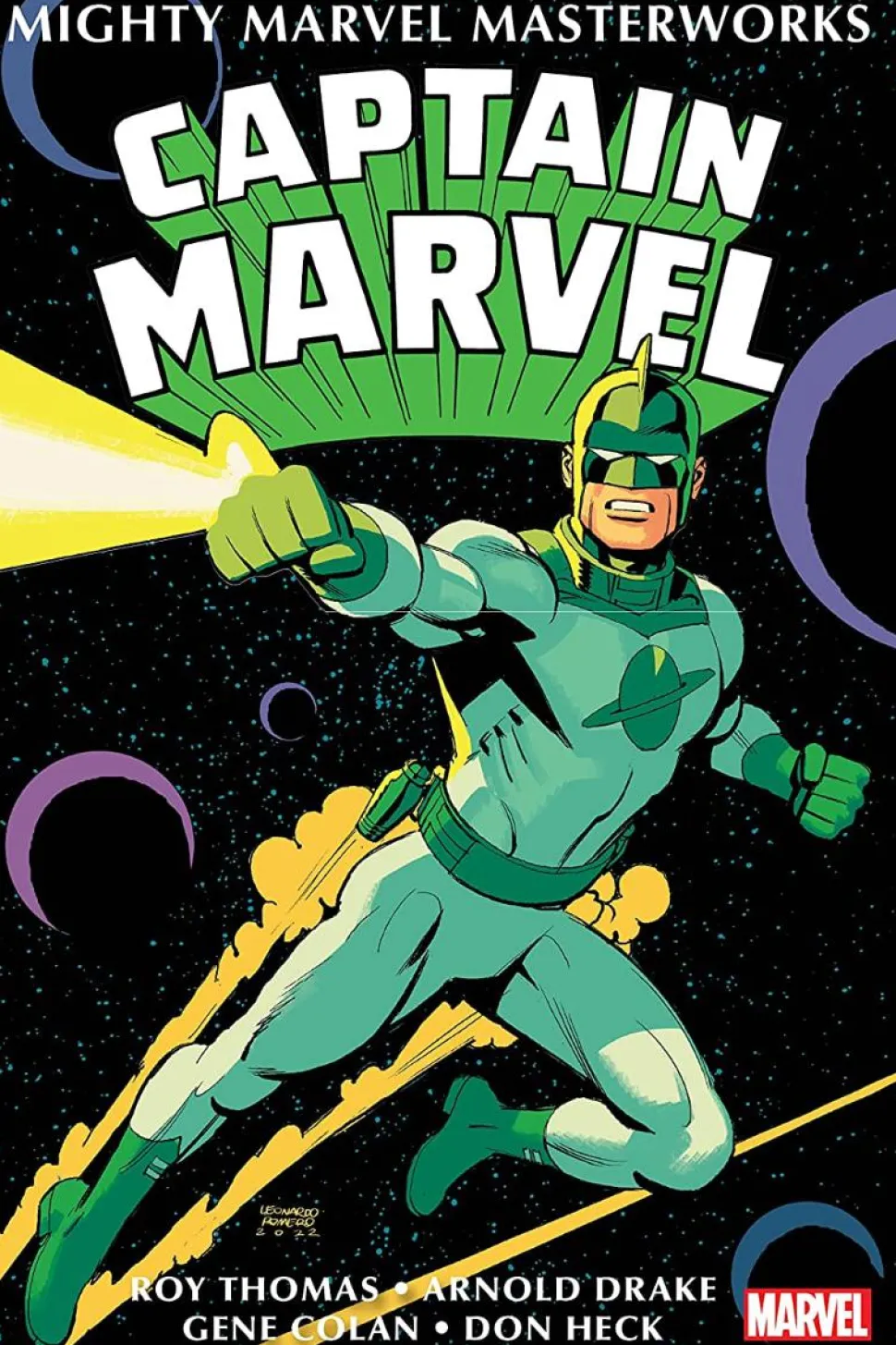 Captain Marvel - Mighty Marvel Masterworks Volume 01 The Coming of Captain Marvel Paperback Book