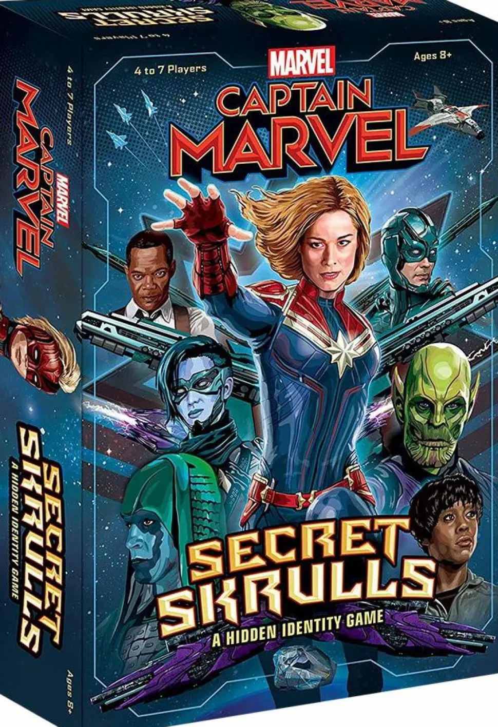 Captain Marvel - Secret Skrulls: A Hidden Identity Card Game