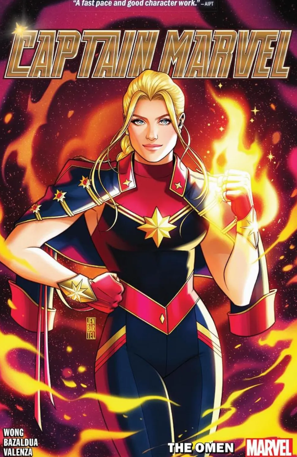 Captain Marvel - Volume 01 The Omen Trade Paperback Book
