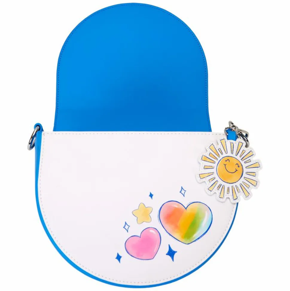 Care Bears - Care-A-Lot Rainbow 8" Faux Leather Crossbody Bag