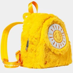 Care Bears - Funshine Bear 10” Faux Fur Mini Backpack