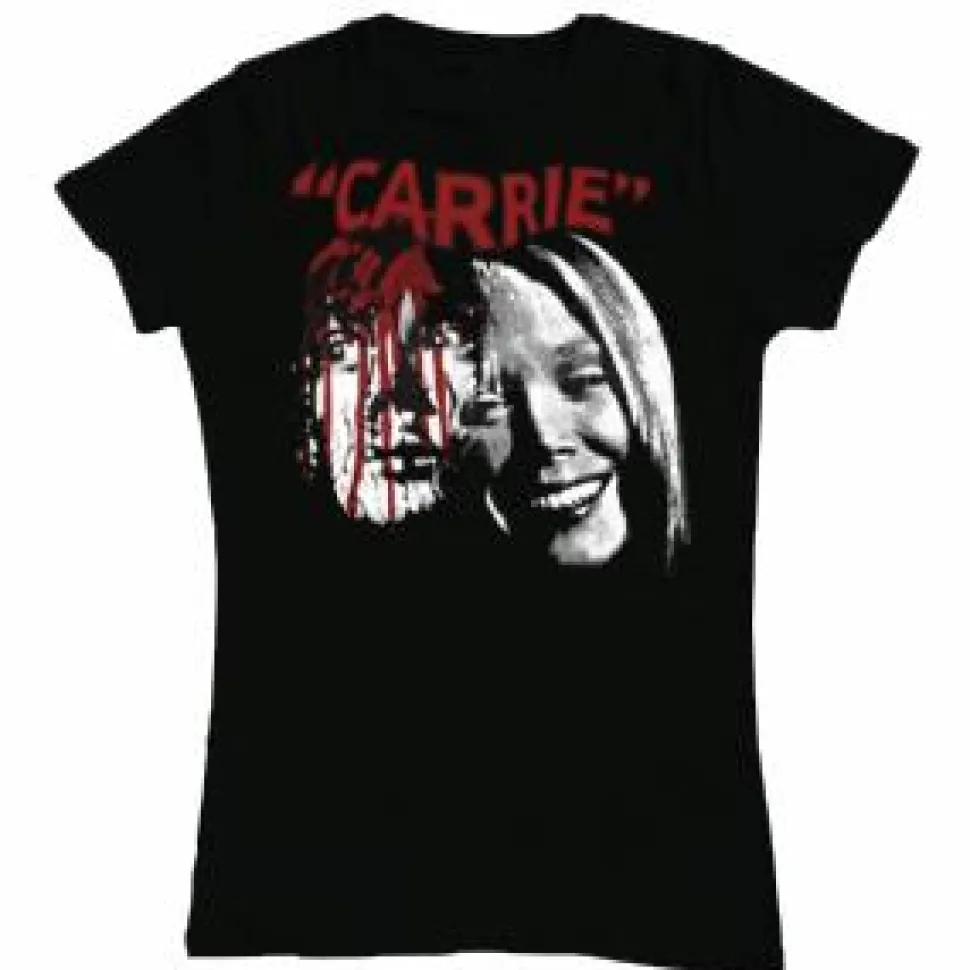 Carrie - Faces Female T-Shirt