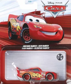 Cars (2006) - Lightning McQueen 1/55th Scale Die-Cast Vehicle Replica