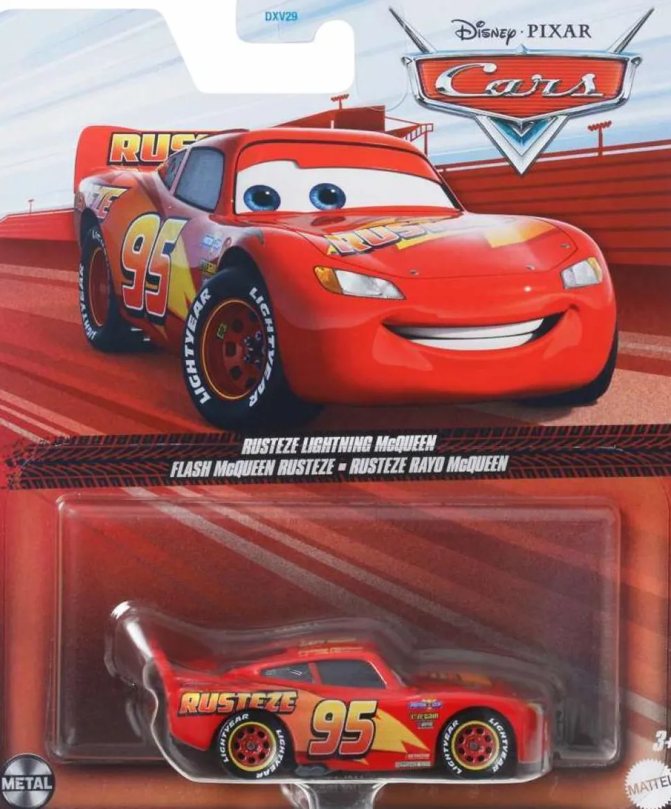 Cars (2006) - Rusteze Lightning McQueen 1/55th Scale Die-Cast Vehicle Replica