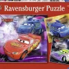 Cars - Disney Cars 3x49 Piece Jigsaw Puzzle