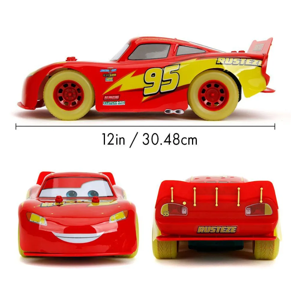 Cars - Lightning McQueen Glow Racers 1/14th Scale R/C Remote Control Vehicle Replica