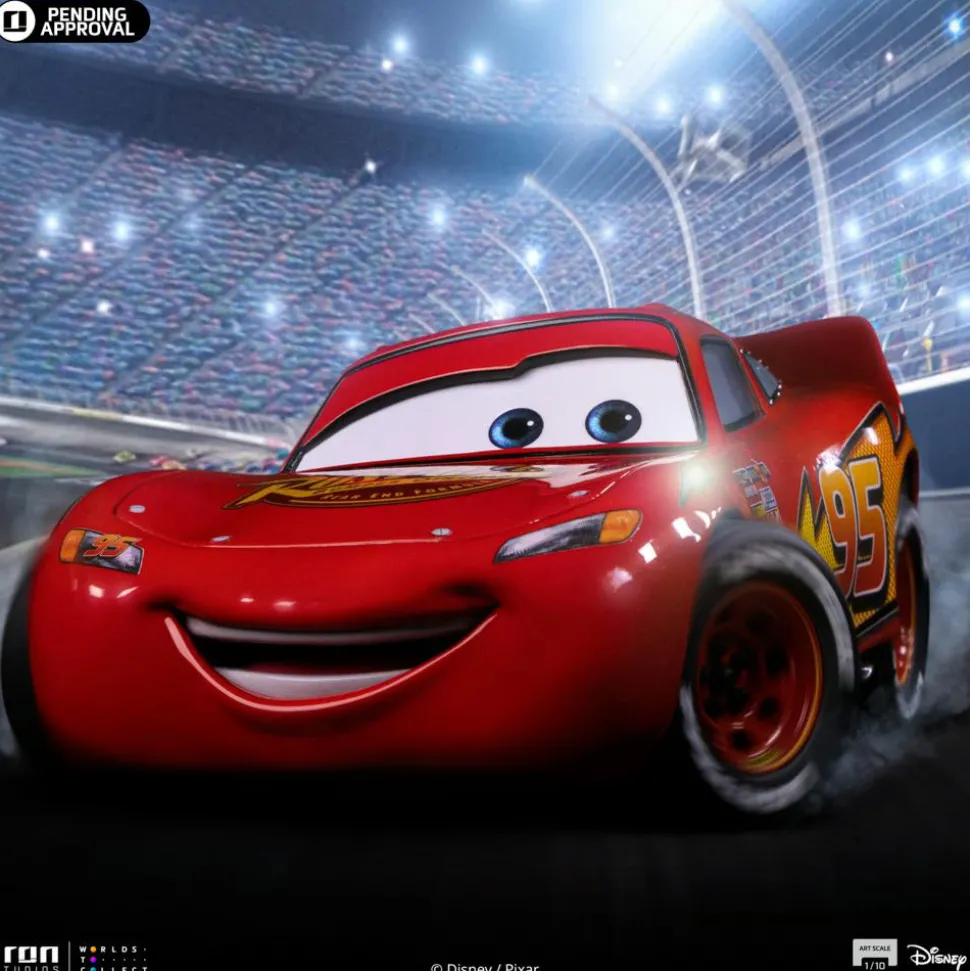 Cars - Lightning McQueen 1/10th Scale Statue