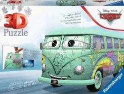 Cars - Volkswagen T1 12” 3D Jigsaw Puzzle (162 Pieces)
