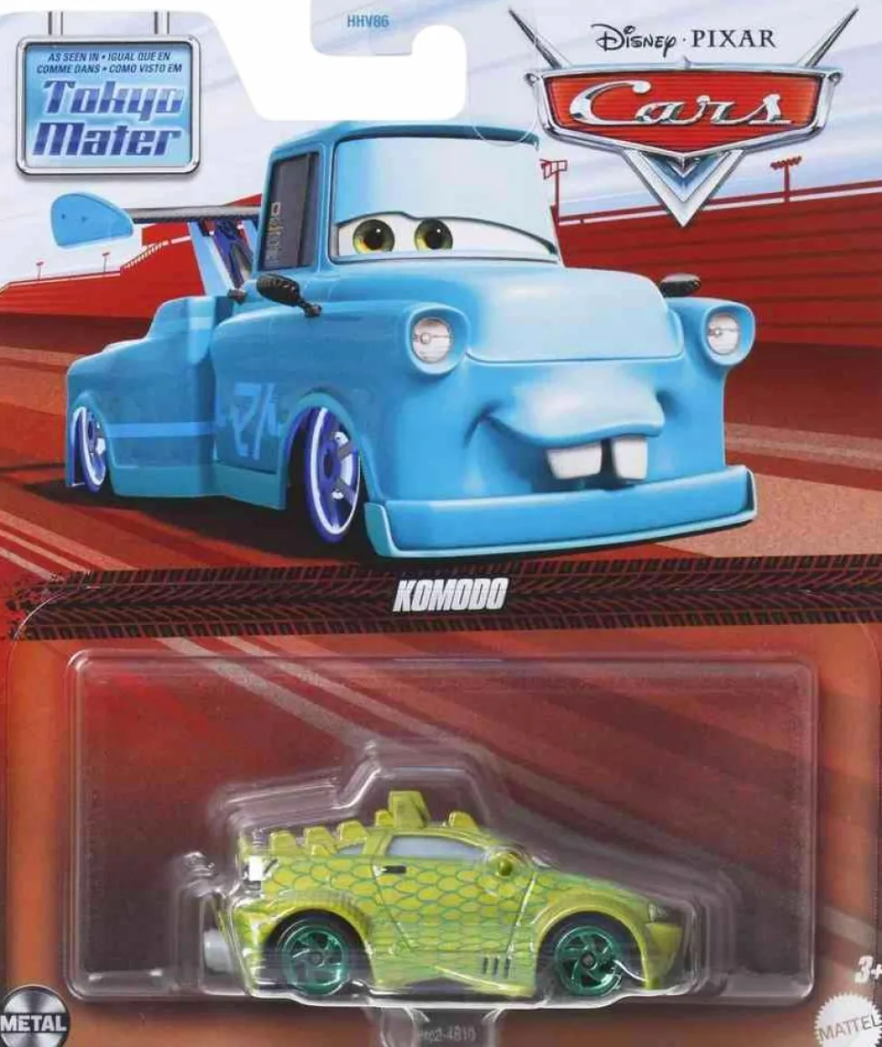Cars Toon (2008) - Komodo (Tokyo Mater) 1/55th Scale Die-Cast Vehicle Replica