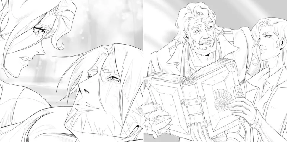 Castlevania - The Official Colouring Book Paperback Book
