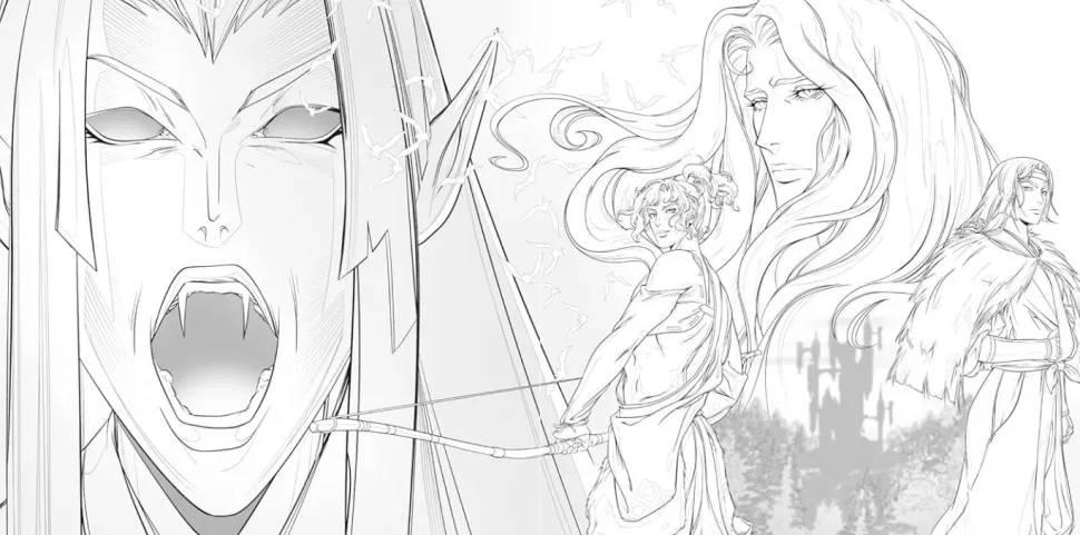 Castlevania - The Official Colouring Book Paperback Book