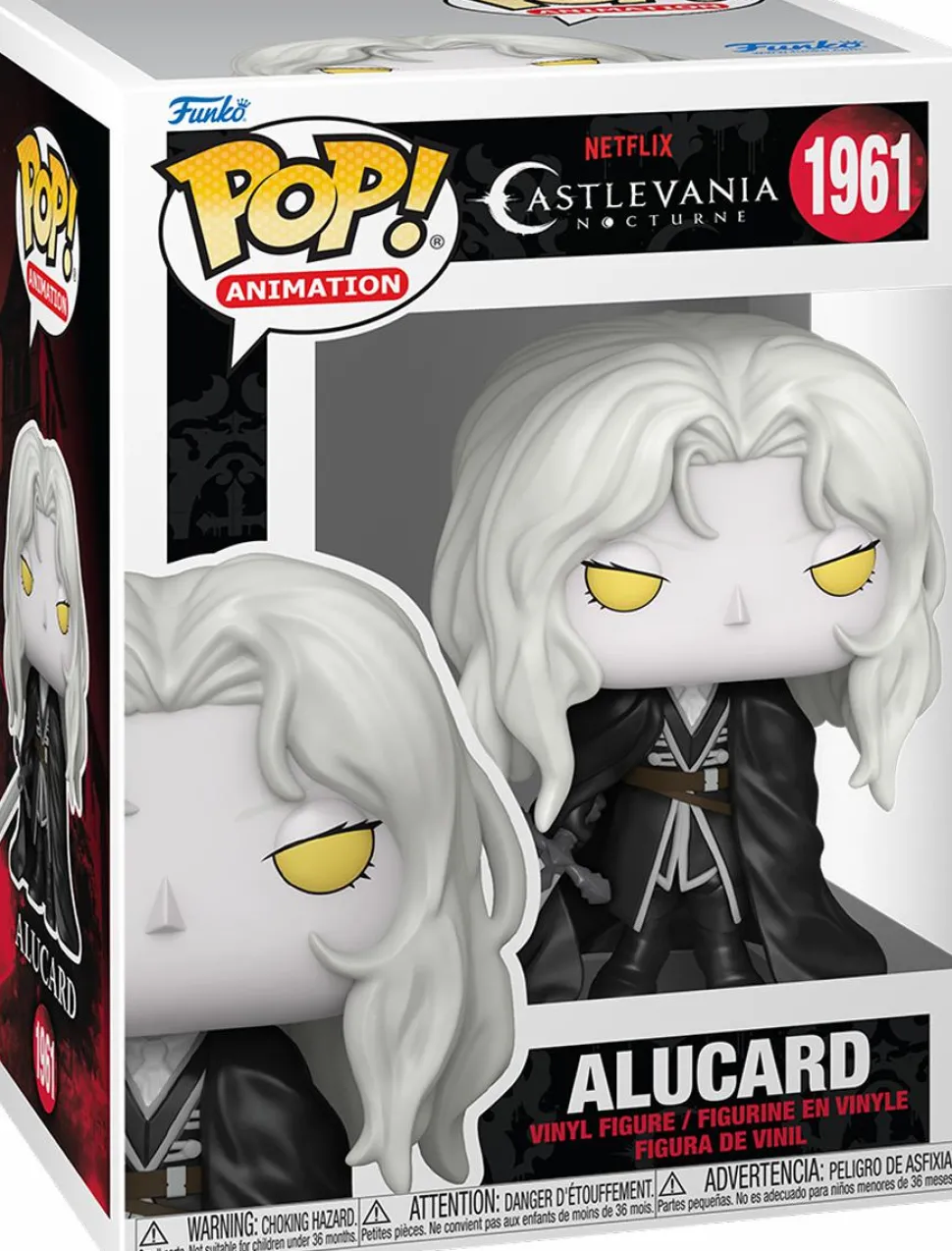 Castlevania: Nocturne - Alucard Pop! Vinyl Figure