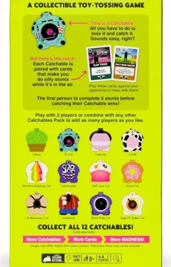 CATchables - A Collectible Toy-Tossing Game Cat-tle & DJ Cat 2-Pack