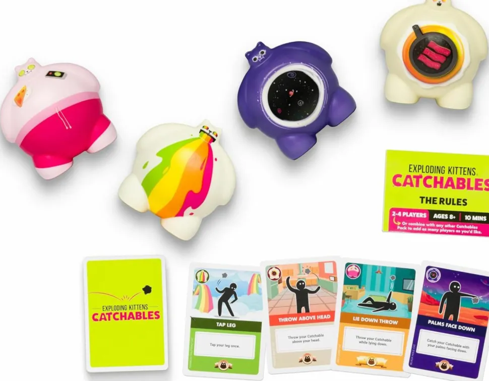 CATchables - A Collectible Toy-Tossing Game 4-Pack