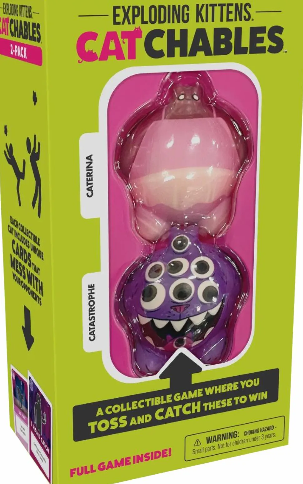 CATchables - A Collectible Toy-Tossing Game Catastrophe & Caterina 2-Pack