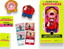 CATchables - A Collectible Toy-Tossing Game Donut Cat & Lumber Cat 2-Pack