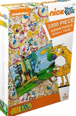 Catdog - Yard Jigsaw Puzzle (1000 Piece)