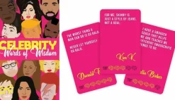 Celebrity Words of Wisdom Card Set