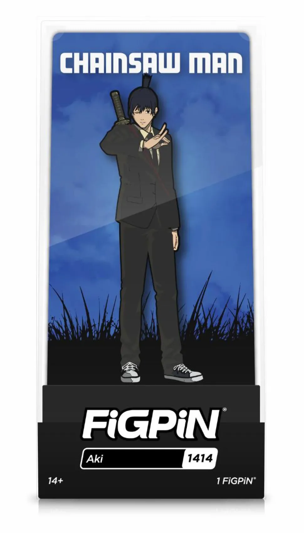 Chainsaw Man - Aki FiGPiN Enamel Pin
