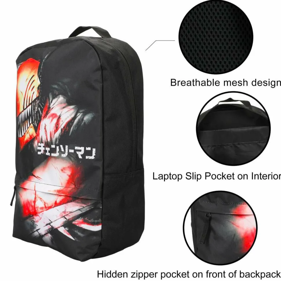 Chainsaw Man - Chainsaw Man Sublimated 19" Laptop Backpack