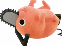 Chainsaw Man - Pochita Fluffy Puffy (Version B) 3" Flocked PVC Statue