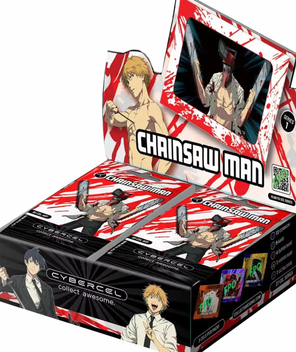 Chainsaw Man - Series 1 Cybercel 3D Cel Art Collectible Card Box (Display of 20)