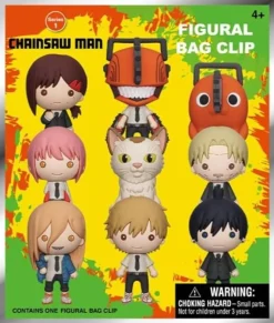 Chainsaw Man - Series 1 3D Figural Foam Bag Clip Blind Bag (Single Unit)