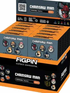 Chainsaw Man - Series 1 FiGPiN Mystery Blind Box Mini Enamel Pin (Display of 10)