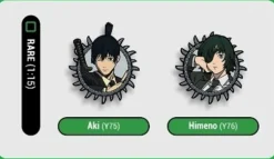 Chainsaw Man - Series 1 FiGPiN Mystery Blind Box Mini Enamel Pin (Display of 10)