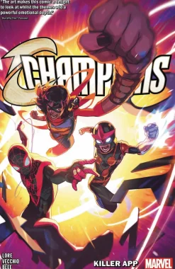 Champions - Volume 02 KIller App Trade Paperback Book