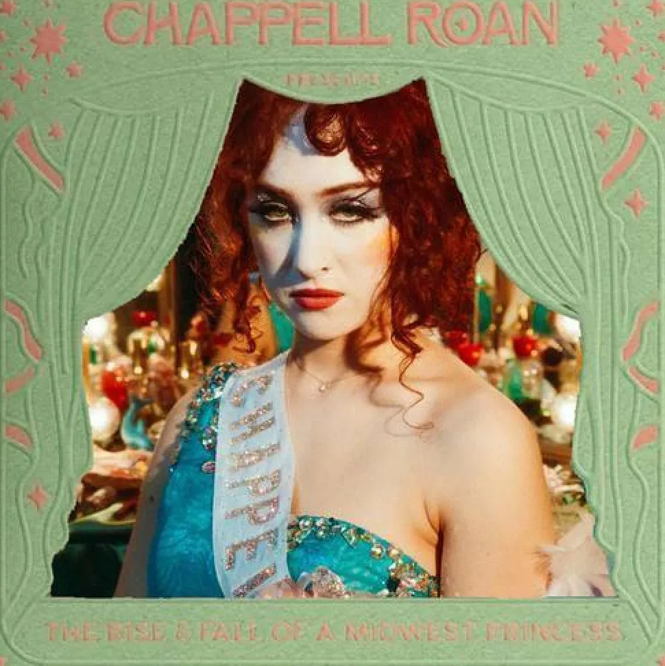 Chappell Roan - The Rise and Fall of A Midwest Princess 1 Year Anniversary 2xLP Vinyl Record ("My Kink Is Coral" Coloured Vinyl)