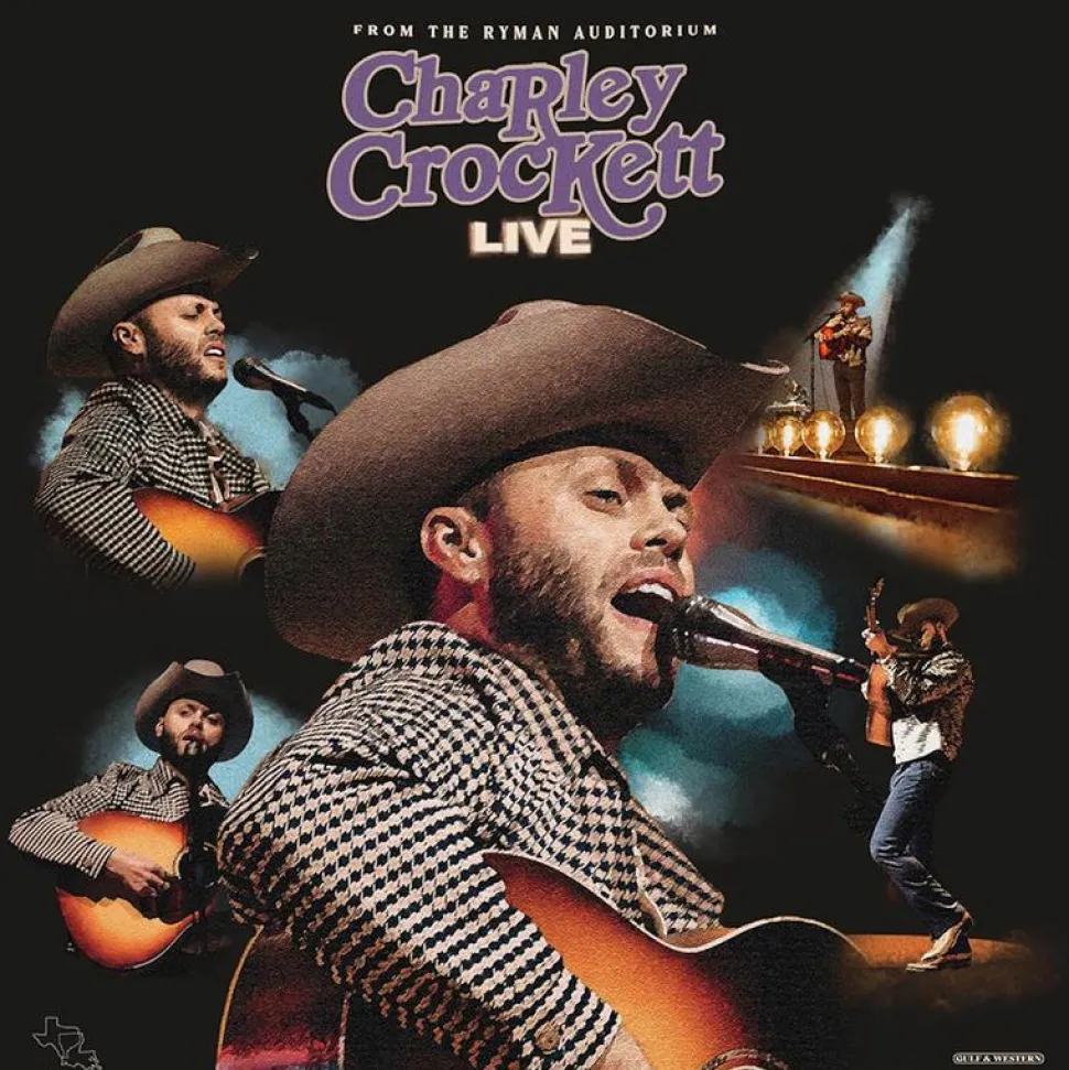Charley Crockett - Live from the Ryman Auditorium 2xLP Vinyl Record