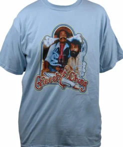 Cheech and Chong - Vintage Bong Blue T-Shirt