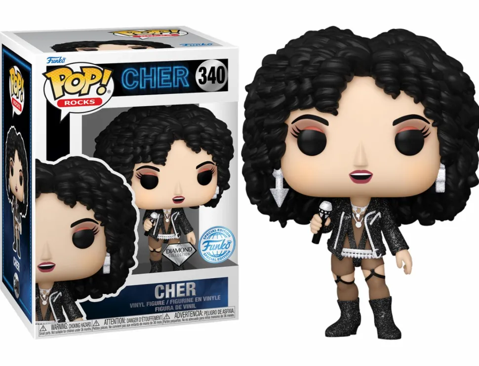Cher - Cher If I Could Turn Back Time Diamond Glitter Pop! Vinyl Figure