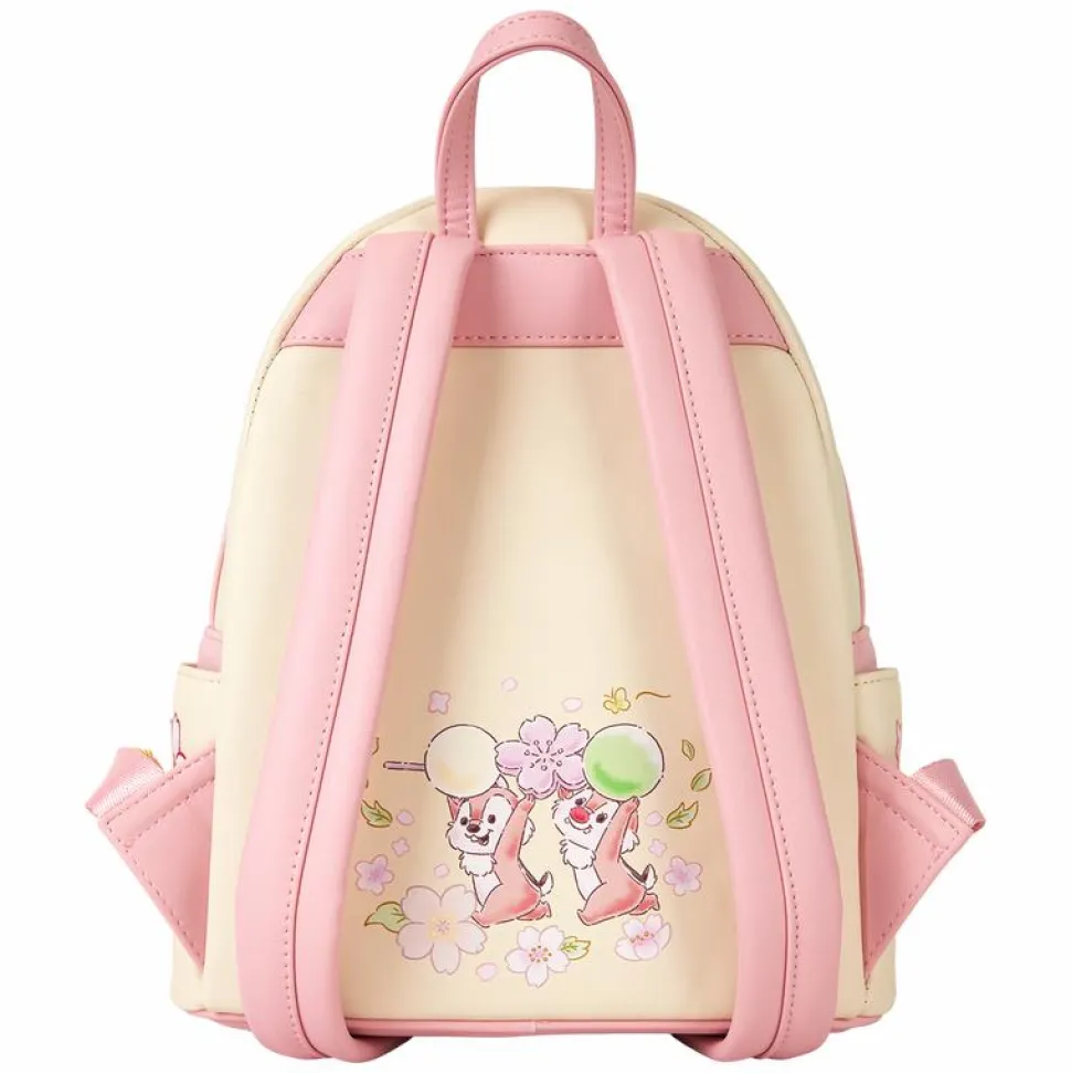 Chip 'n' Dale - Cherry Blossom 10" Faux Leather Mini Backpack