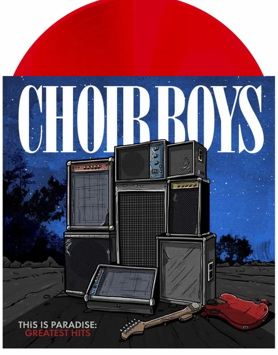 Choirboys - This Is Paradise: Greatest Hits LP Vinyl Record (Red Coloured Vinyl)