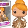 Cinderella (1950) - Cinderella Gold Ultimate Princess Pop! Vinyl Figure with Enamel Pin in Acrylic Pop! Protector (Funko / Popcultcha Exclusive)