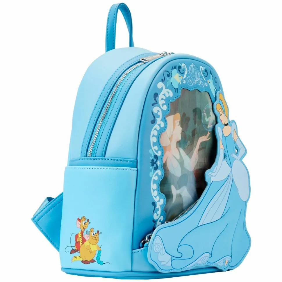 Cinderella (1950) - Cinderella Lenticular Princess Series 10” Faux Leather Mini Backpack