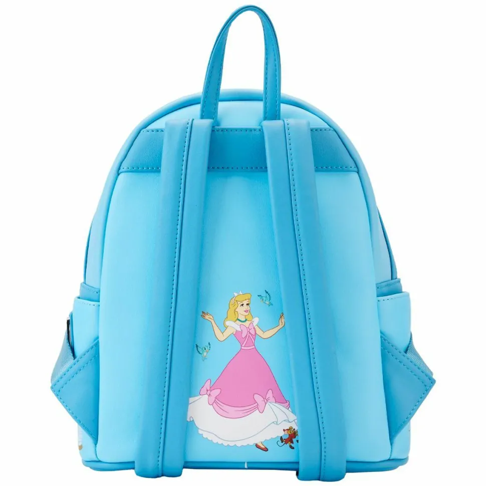 Cinderella (1950) - Cinderella Lenticular Princess Series 10” Faux Leather Mini Backpack