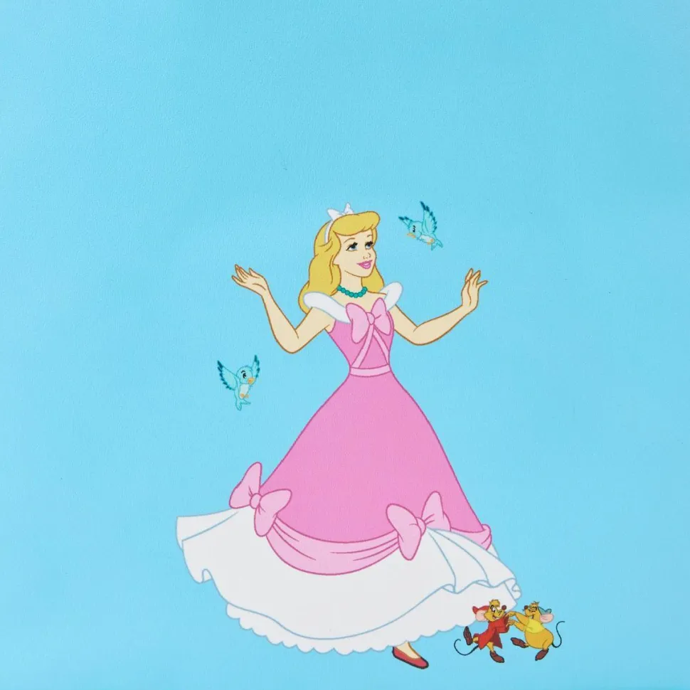 Cinderella (1950) - Cinderella Lenticular Princess Series 10” Faux Leather Mini Backpack