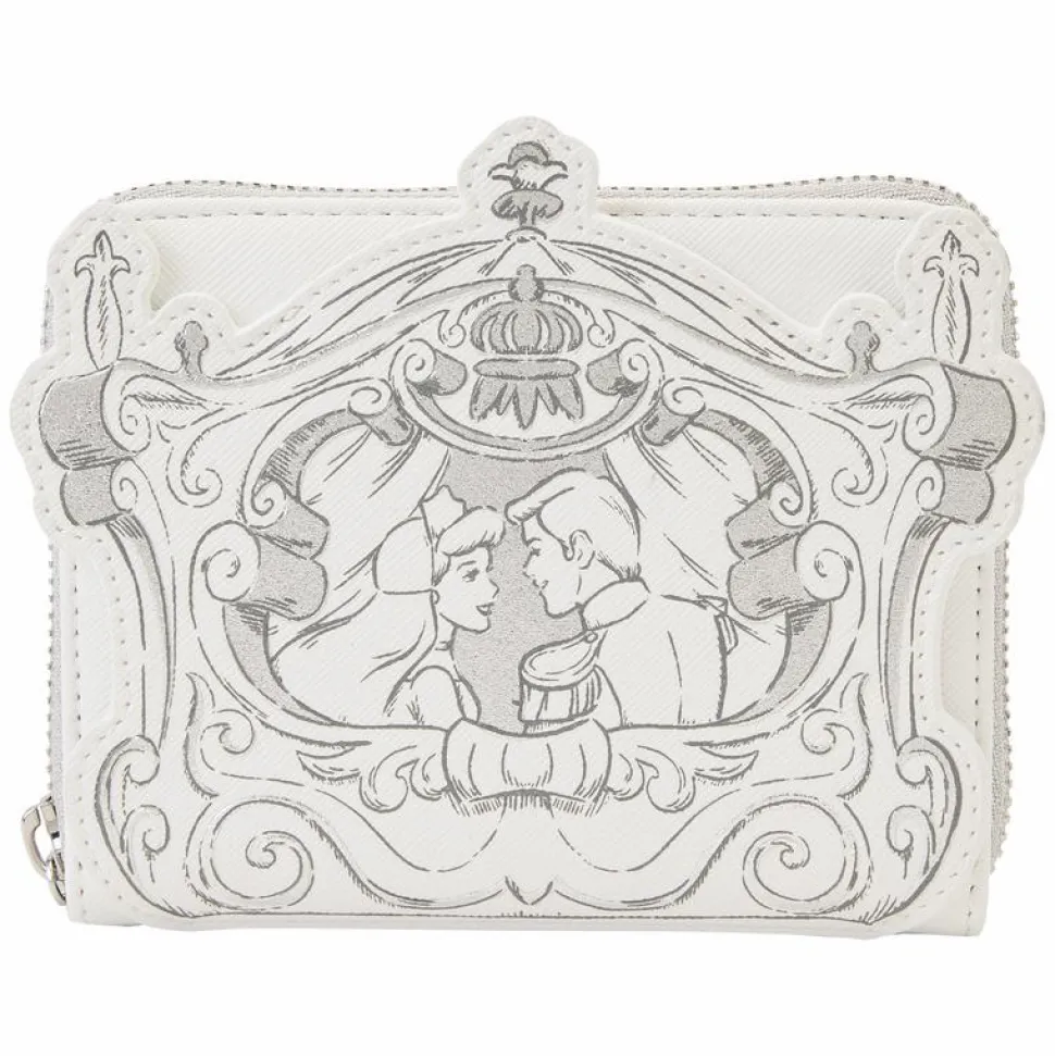 Cinderella (1950) - Happily Ever After 4” Faux Leather Zip-Around Wallet