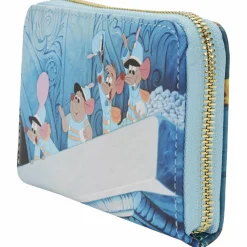 Cinderella (1950) - Scenes 4” Faux Leather Zip-Around Wallet