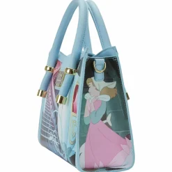Cinderella (1950) - Scenes 9” Faux Leather Crossbody Bag