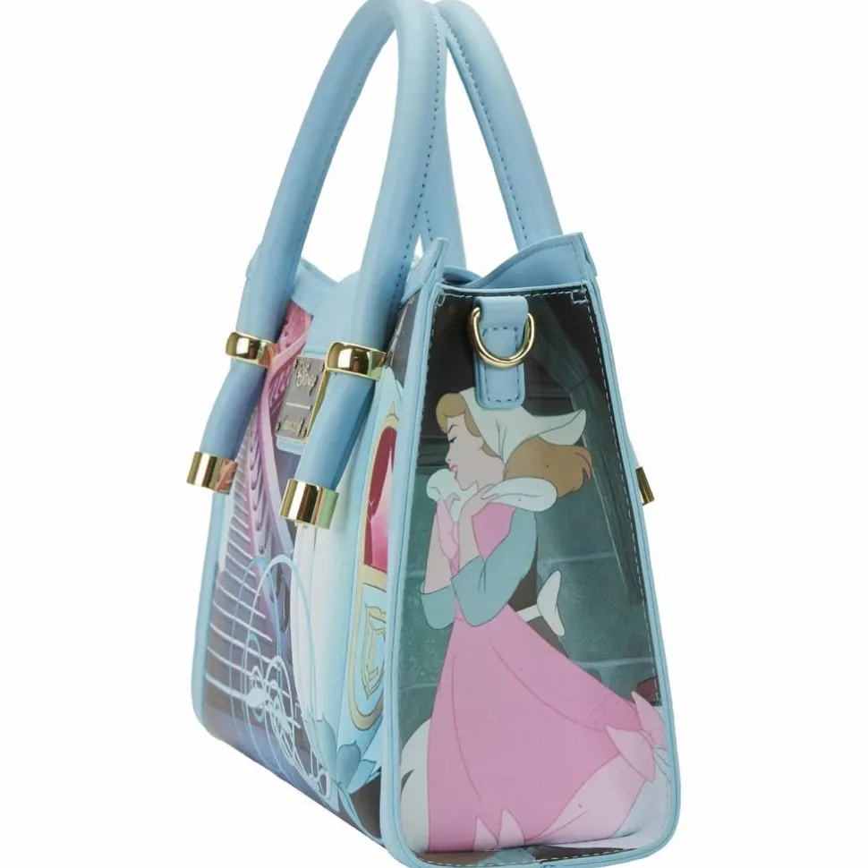 Cinderella (1950) - Scenes 9” Faux Leather Crossbody Bag
