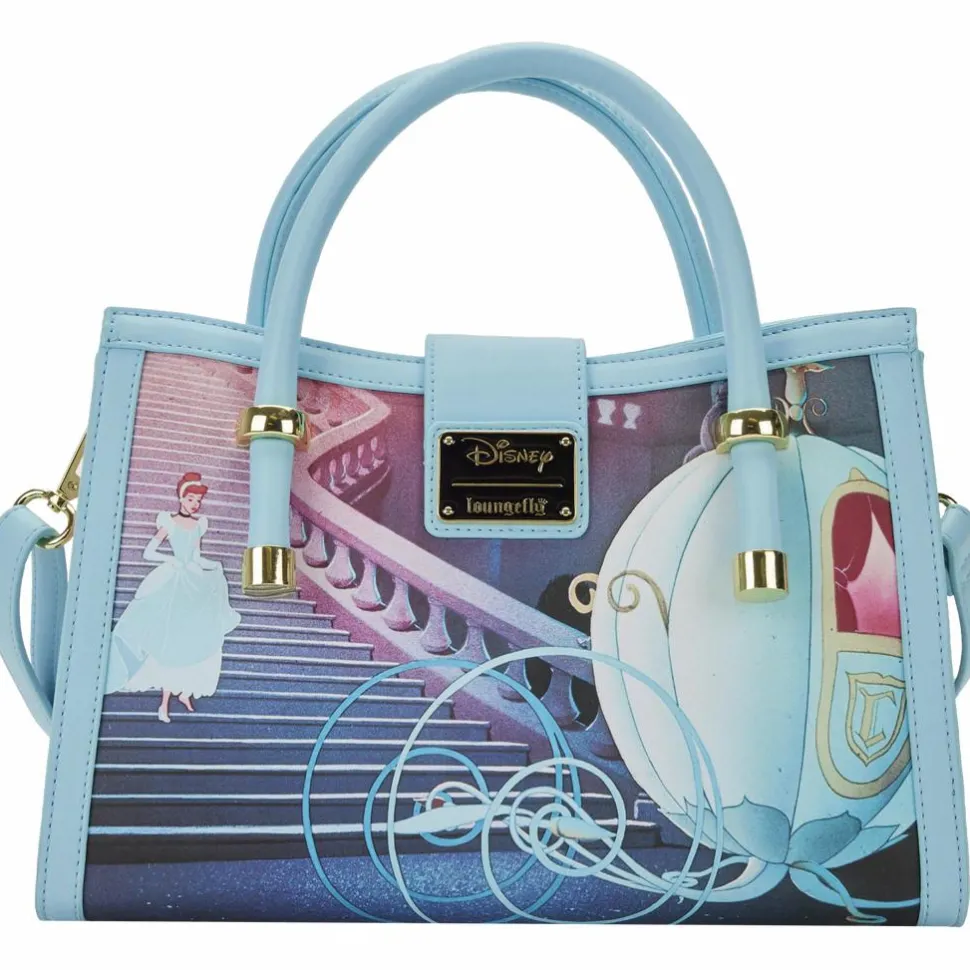 Cinderella (1950) - Scenes 9” Faux Leather Crossbody Bag