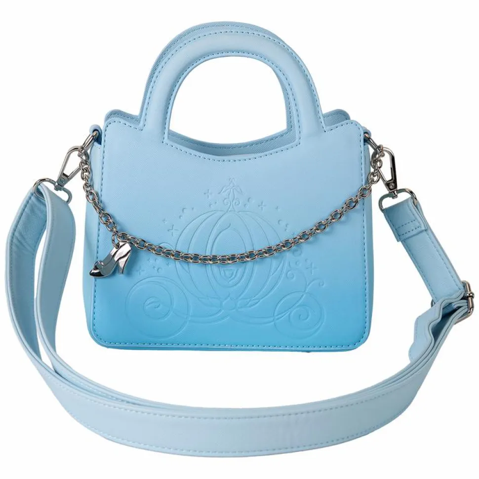 Cinderella (1950) - 75th Anniversary Carriage 8" Faux Leather Crossbody Bag