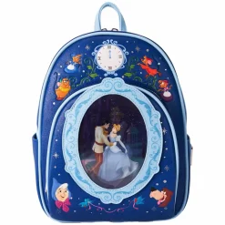 Cinderella (1950) - 75th Anniversary Royal Ball Lenticular 10" Faux Leather Mini Backpack