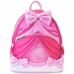 Cinderella (1950) - 75th Anniversary Pink Bow Gown Cosplay 10" Faux Leather Mini Backpack
