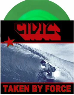 Civic - Taken By Force LP Vinyl Record (Aus/NZ Exclusive Two Toned Green Coloured Vinyl)