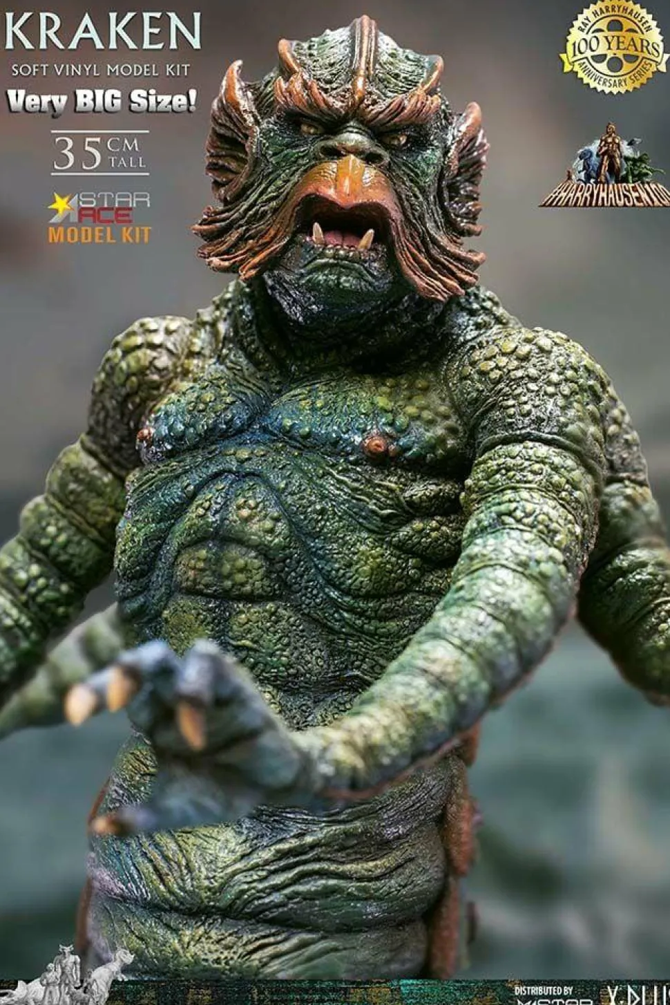 Clash of the Titans (1981) - Kraken 12” Model Kit